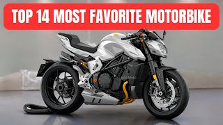 14 MOST FAVORITE MOTORBIKE WITH 1000CC [upl. by Leach]