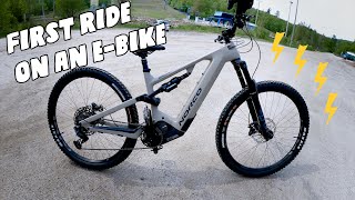 My First Time Riding an EBike  Norco Sight VLT C2 ⚡️ [upl. by Sheets542]