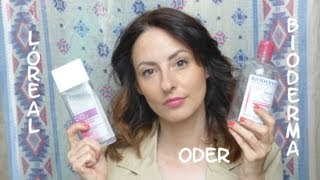 Bioderma sensibio oder L´Oreal  Meine Meinung [upl. by Gorey415]