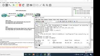 Lab OSPF Authentication  Cấu hình xác thực OSPF trên Router [upl. by Ytissac]