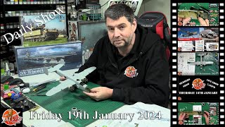 Flory Models Friday roundup show 19th January 2024 [upl. by Marella354]