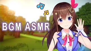 Tokino Sora Imitates Her BGM When Playing Minecraft ASMR [upl. by Odelet]