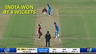 1st ODI India Vs West Indies  Full Match Highlights• Rohit Sharma 152 • Virat Kohli 140  2018 [upl. by Raymonds103]