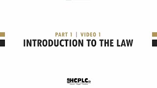 Introduction to Legal Research  Part 1  Video 1 Introduction to the Law [upl. by Farley]