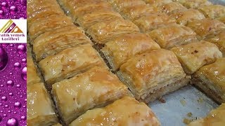 El Açması Bütün Püf Noktalarıyla Baklava Yapımı Pratik Yemek Tarifleri [upl. by Susie148]