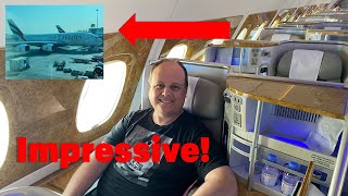 Emirates A380 Business Class  Dubai to Melbourne [upl. by Seymour]