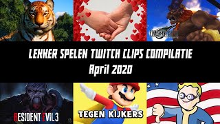 Lekker Spelen Twitch clips compilatie  April 2020 [upl. by Guria313]