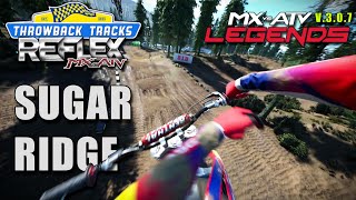 Sugar Ridge  Reflex Throwback track  MX vs ATV Legends V307  125  1st person [upl. by Charlene]