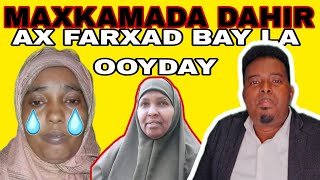 MAXKAMADA DAHIR KIISKI GABADHI RADIINAYSAY HOOYADED 30 SANO UGU DAMBEEN HESHAAY HOOYADED O WALAAN [upl. by Enohsal]