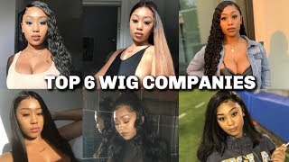 TOP 6 Wig Companies  MUST WATCH BEFORE BUYING [upl. by Atinel]