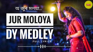 Jur Moloya Lyrics  DY Medley  Priyanka Bharali [upl. by Cyrano]