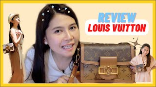 รีวิวกระเป๋า Louis Vuitton รุ่น MINI DAUPHINE หลังใช้งาน ละเอียดยิบ [upl. by Goodhen]