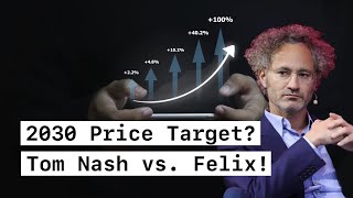 REACTION 10 Year Palantir Price Target Tom Nash amp Felix [upl. by Annayi]