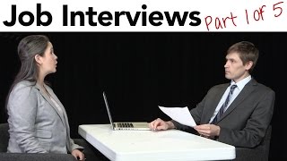 How to Interview for a Job in American English part 15 [upl. by Aineval]