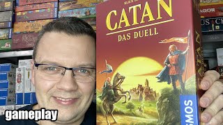 Catan 2er Spiel Das Duell  ehemals Die Fürsten von Catan Kosmos  gameplay  ab 10 Jahre [upl. by Herbie]