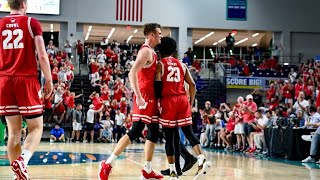 Wisconsin Basketball Highlights vs SMU 112223 [upl. by Lillie]