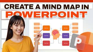 How to Create a Mind Map Slide in PowerPoint [upl. by Alrad]