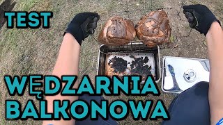 Na Działce Vlog odc38 Wędzarnia Balkonowa Test MajsterAmator [upl. by Pironi]