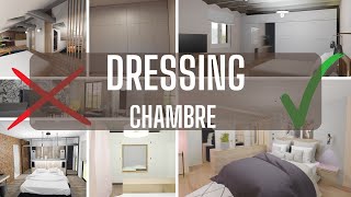 3 solutions pour intégrer un dressing dans la chambre de façon élégante [upl. by Mcgannon960]