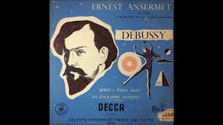 Claude Debussy  Jeux Ernest Ansermet LOrchestre de la Suisse Romande 1953 [upl. by Medor746]