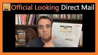 Official Looking Sneaky Direct Mail 📫 AAA Life Insurance [upl. by Erdua]