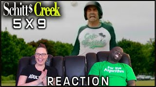 SCHITTS CREEK 5X9 The MVP REACTION FULL Reactions on Patreon [upl. by Amilah]