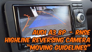 Audi A3  S3  RS3 8P Reversing Camera Retrofit [upl. by Erasaec]