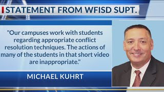 WFISD response to alleged bullying at Barwise Middle School [upl. by Anastatius]