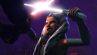 Ahsoka vs Vader REMASTERED 4k 60fps [upl. by Madalyn576]