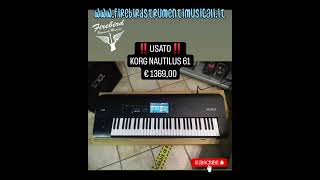 KORG NAUTILUS 61 WBAG 2ND [upl. by Alexander]