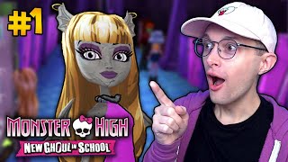 A MONSTER IS BORN  Monster High New Ghoul in School  PART 1 REPLAY [upl. by Aym]