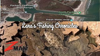 Fishing the Packery Channel Corpus Christi TX flounderfishing [upl. by Obeng]