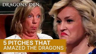 Top 5 Pitches That Have Astounded The Dragons  Vol 1 COMPILATION  Dragons Den [upl. by Ahsoyem]