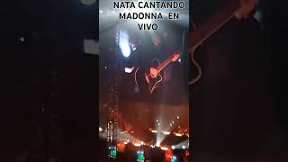 NATA CANTANDO MADONNA EN VIVO TOUR TUMBADO EN ORIZABA corridostumbado [upl. by Akamaozu291]