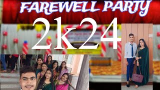 FAREWELL PARTY 2K24 BSCHANNABASAPPA FIRST GRADE COLLEGE DVG Hallihudugamanu karnataka [upl. by Yesoj]