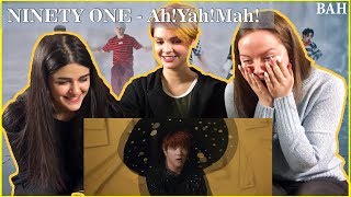 Реакция на NINETY ONE  AhYahMah  MV Reaction [upl. by Freeland]