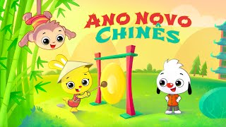 Ano Novo Chinês  Ano do Macaco  Eu Amo Aprender  PlayKids [upl. by Kristine]