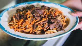 GINGER BEEF in the Air Fryer  Takeout Favourites [upl. by Yerbua]