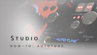 How to use Auto Tune on Singing Machine Studio [upl. by Esiuqcaj]