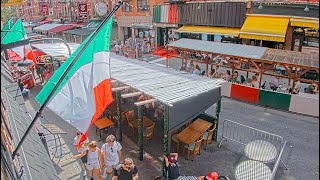 EarthCam Live Mulberry Street Little Italy NYC [upl. by Lotsirhc]