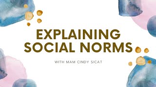 Explaining Social Norms [upl. by Mchail]