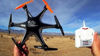 Helicute H806 Hoverdrone evo Hexacopter Flight Test Review [upl. by Chabot]