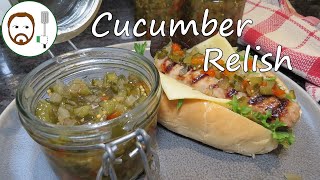 Cucumber Relish  So fresh and perfect for a bbq [upl. by Enitsahc]