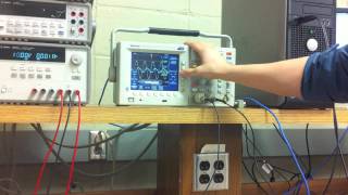 Automated Bode Plots on a Tektronix Oscilloscope  by NathanWOC [upl. by Yeslrahc239]