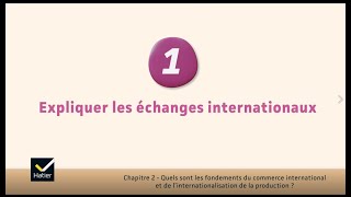 SES cours de Tle  expliquer les échanges internationaux [upl. by Prager980]