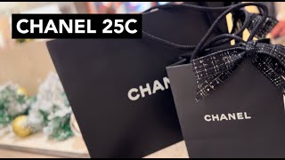 CHANEL 25C Shopping amp Unboxing chanel chanel25C unboxing unboxingchanel shopping [upl. by Lanos]