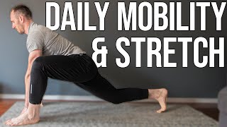 10 Minute Mobility amp Stretching Routine Follow Along  Morning Daily Warm up or Cool Down [upl. by Thgirw]