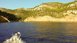 Bootsfahrt auf dem Mittelmeer Mallorca Port de Andratx  DJi Phantom 2 GoPro 3 BE Drohne Kopter [upl. by Nikola]