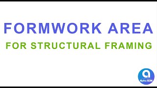 Formwork Area  Part 4 Calculate for Structural Beam  Revit Plugin AlphaBIM [upl. by Ecire]