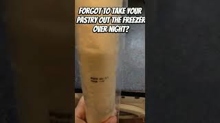 ❄️Need to Defrost FROZEN PASTRY quickly DO THIS [upl. by Mylo]